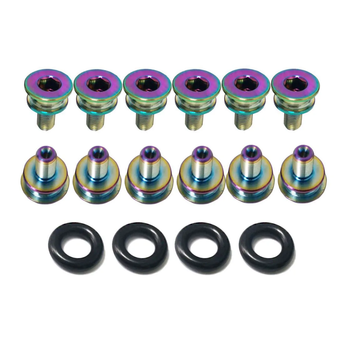 TITST Waterproof Bicycle Bottom Bracket Bolts M8 M12 M15 titanium Allen Key screw MTB Road Bike Cranksets Screws BB S