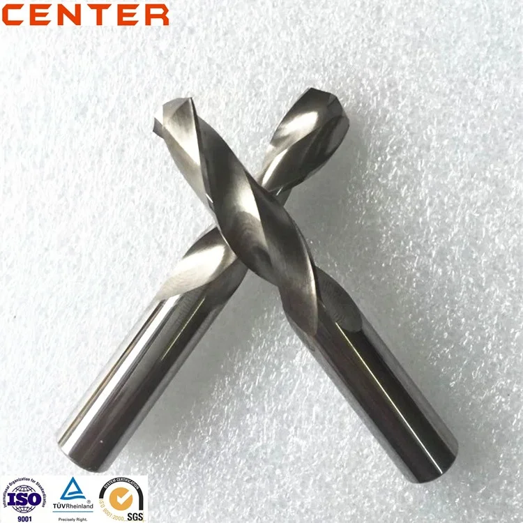 5D Solid Carbide 2 Flute Inner Coolant Twist Drill Bits