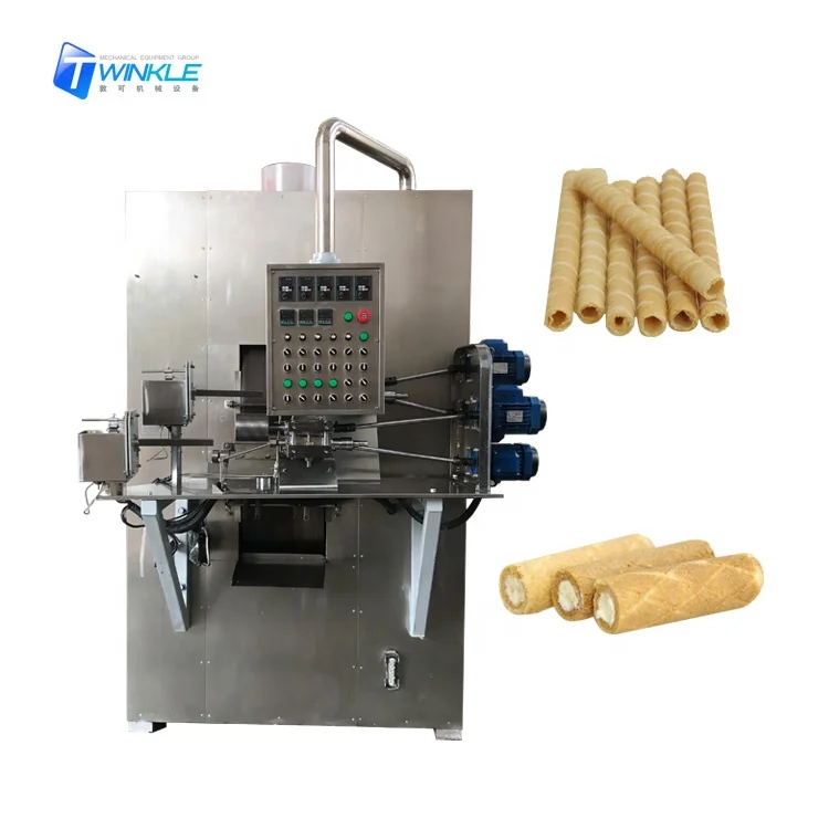 Automatic crispy egg roll fille rolling machine