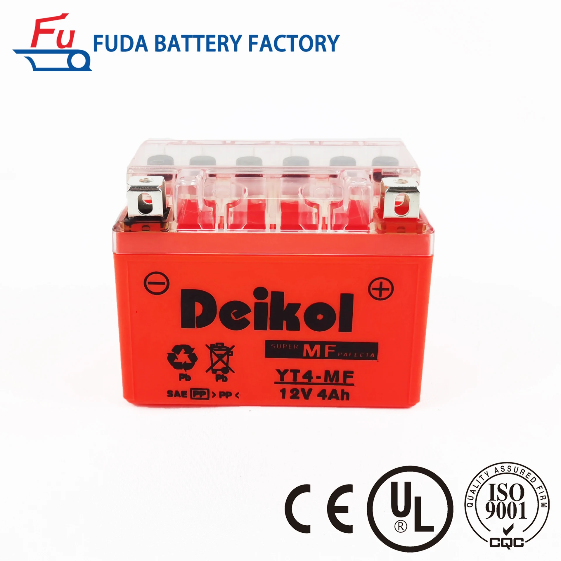  Sealed mf 12V 4Ah Lead Acid Motorcycle gel