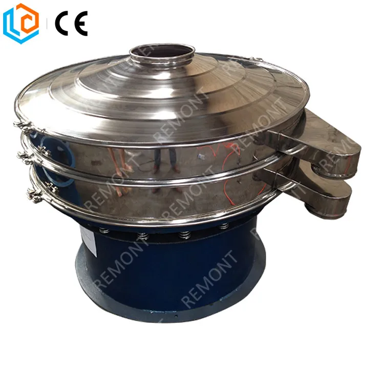 Hot sale triple deck circular vibrating sifter machine 1 year warranty sieving machine vibrating screen
