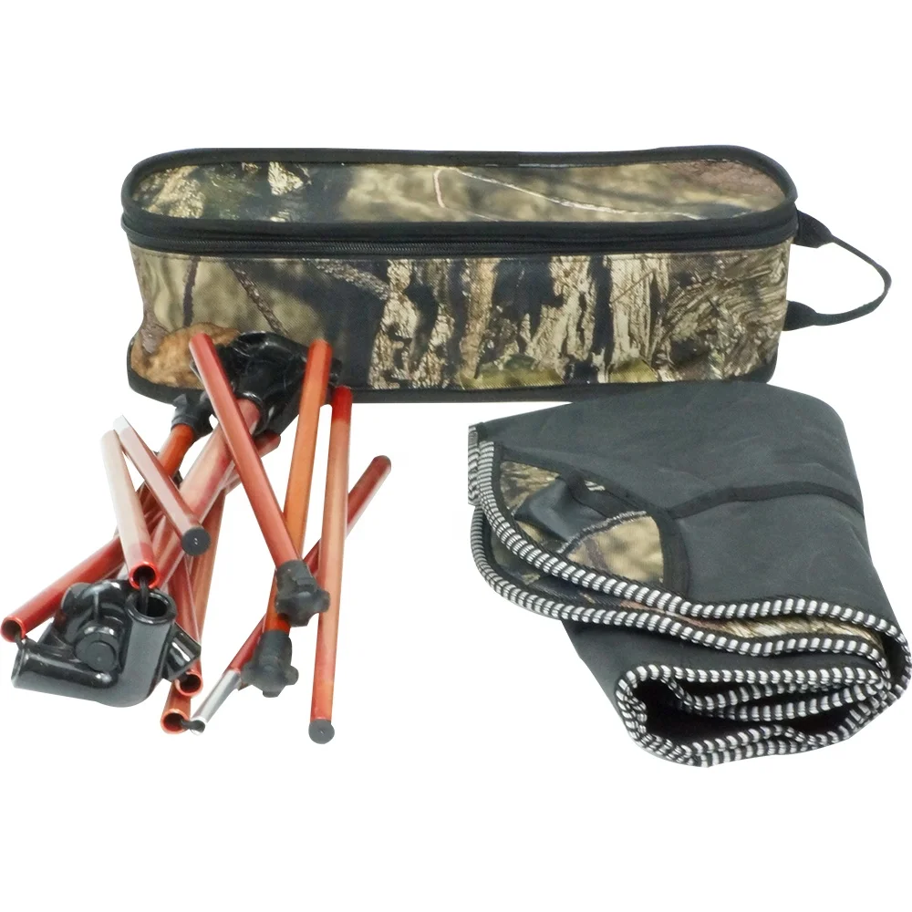 Camouflage Folding Chair Camping Aluminium Telescopic Camping Chair Ultralight Camping Chair With Camo Printing And Storage Case
