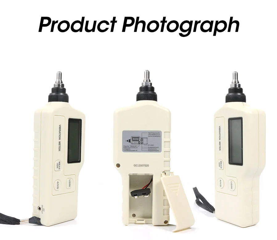 Portable Digital Vibration Meter GM63A