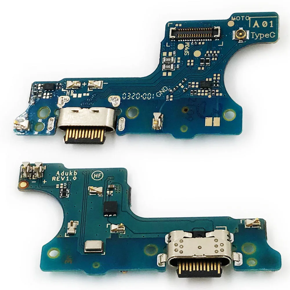 Оригинальный зарядный USB-порт гибкий кабель для Samsung A01 Core MIC наушники аудио зарядное устройство разъем Запасная