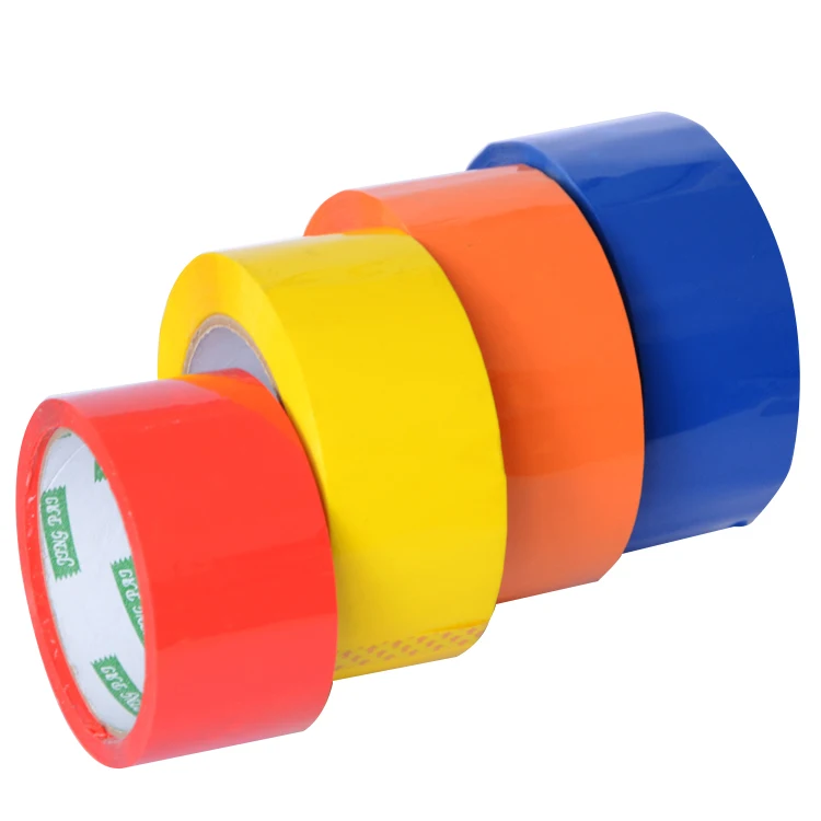 Wholesale manufacturer waterproof acrylic colorful bopp tapes adhesive