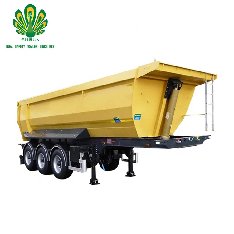 Уголь, руда, строительные материалы, грязь и другие товары россыпью транспортировка Самосвал полуприцеп