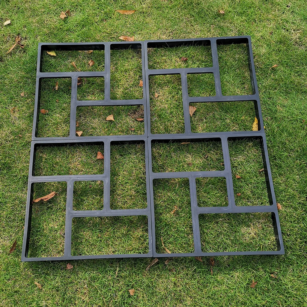 QT6-15 Moulds and Spare Parts for Garden Decoration DIY Path Maker Driveway Paving Molding