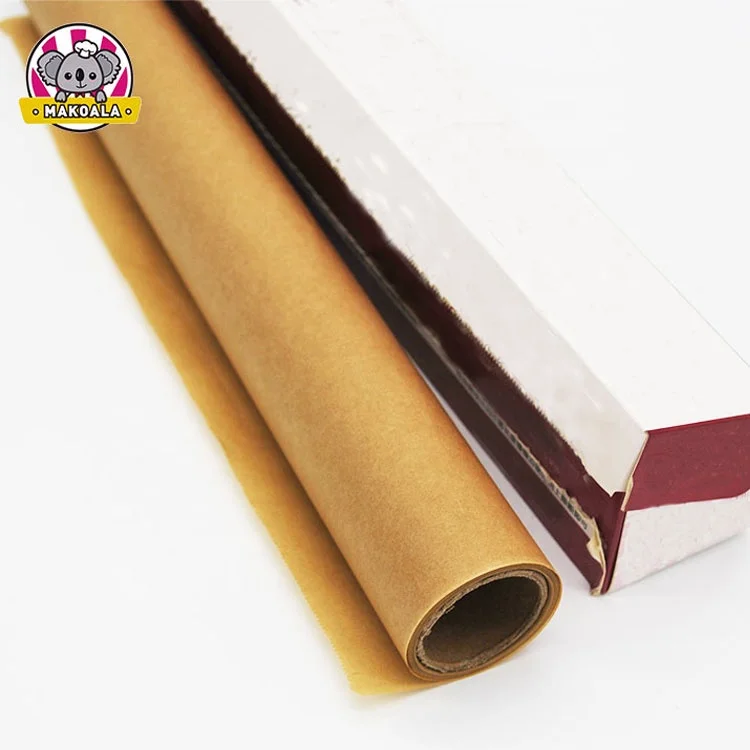 
Custom quality heat resistant biodegradable waterproof baking paper 