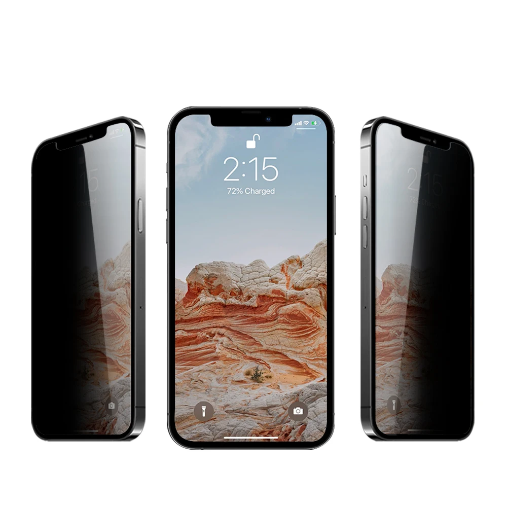 3d Full Cover Privacy Screen Protector Tempered Glass 2 Pack Amazon Hot Sale For Iphone 13 Pro Max Mobile Phone