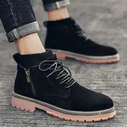 Plush warm cotton shoes snow Martin boots cargo shoes wholesale