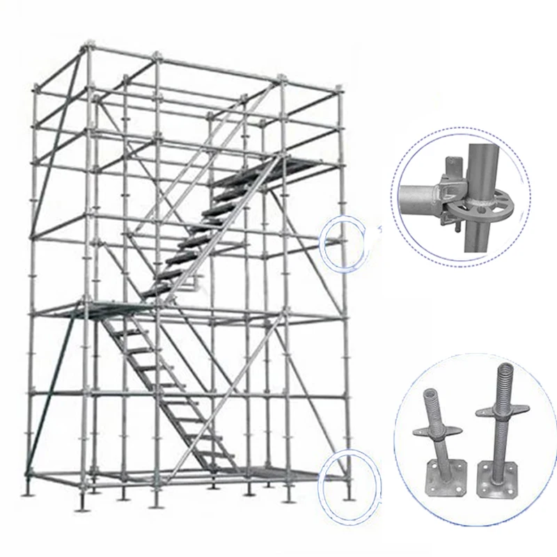 Construction Metal Galvanized Ringlock Scaffolding Ring Lock Ringlock Rental Accessaries