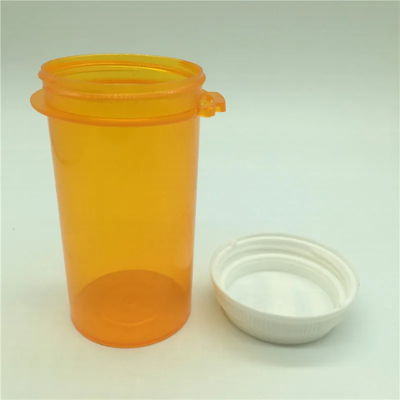 Bottle Manufacturers Pharmacy Containers Child Resistant Reversible Cap Vials Pill Bottles Customize Prescription Plastic