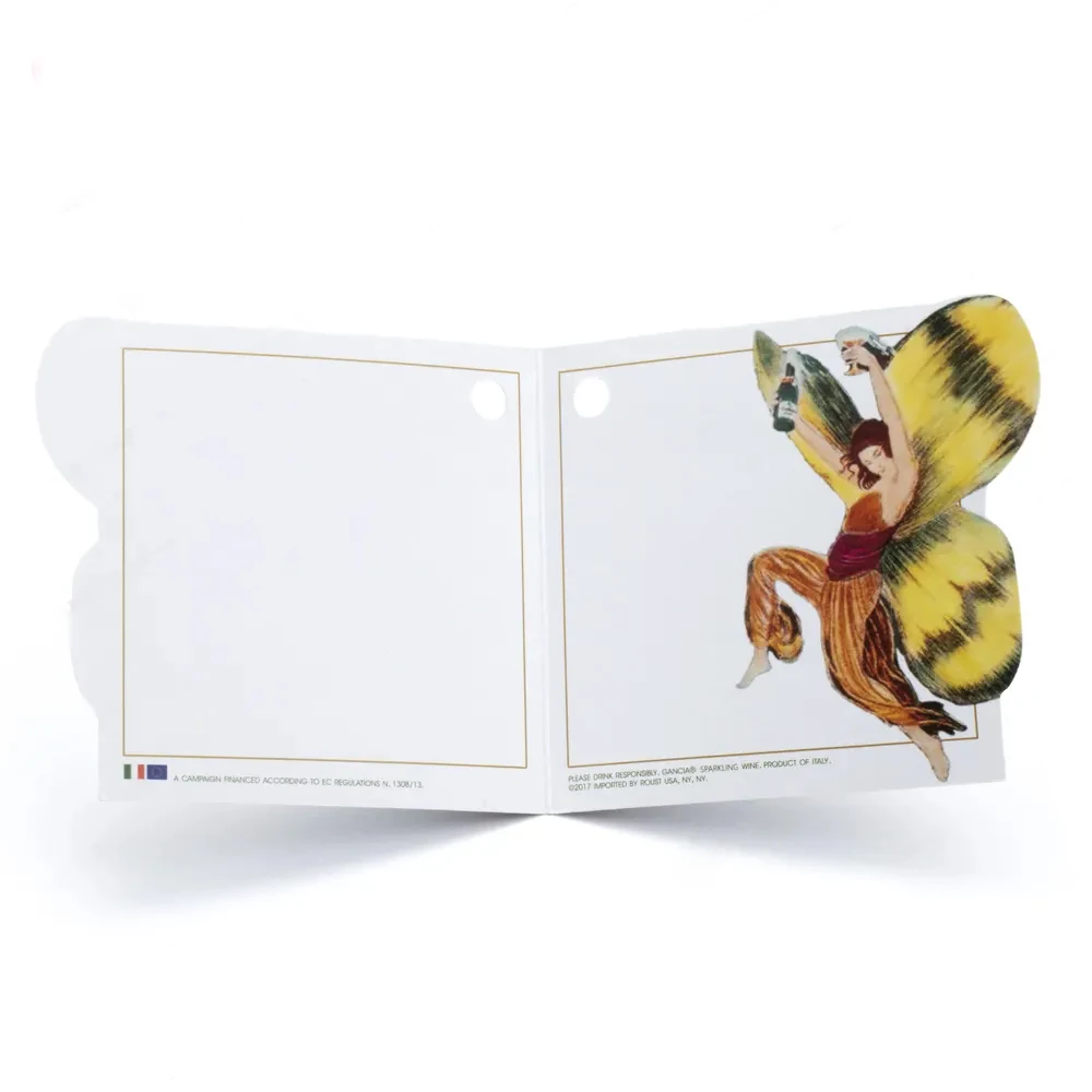 High Quality Colorful Reflective Birthday Gift Paper Card, Greeting Card and Thank You Card