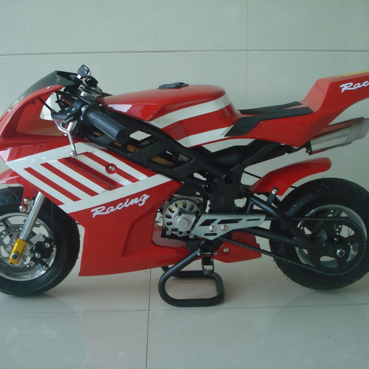 Фабрика Потяните старт 49cc Мини Мото детский Пальчиковый велосипед 49CC 2-х тактный для взрослых с сертификатом CE