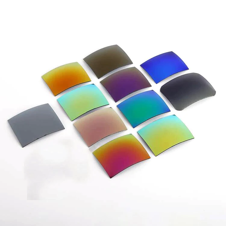 Sunglass Lenses TAC PC Material UV400 Mirror AR Coating Polarized Sunglasses Lenses 0.8mm 1.0mm 2.0mm Lenses