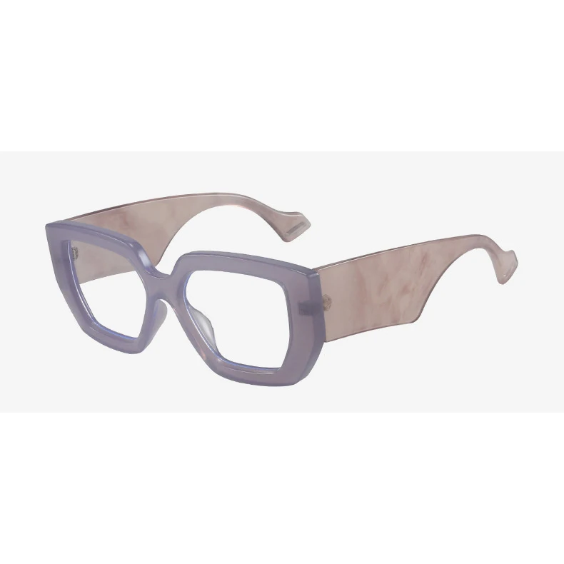 Sunway Eyewear New Retro Big Frame Glasses Fashion Women Optical Frame Hot Seller Men Ladies Eyeglasses