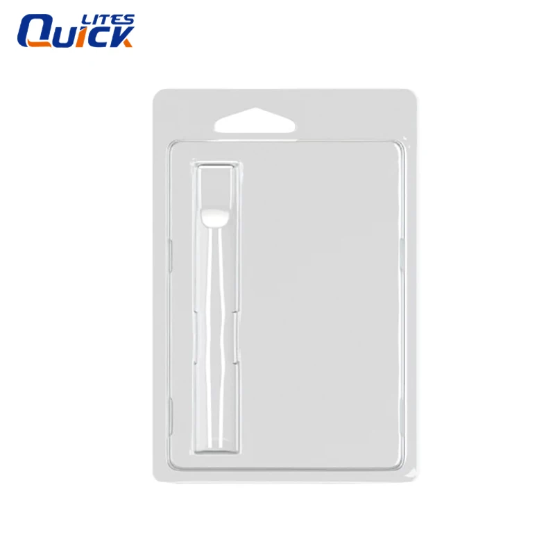 free samples 1ml clamshell blister packaging with custom  insert card packaging