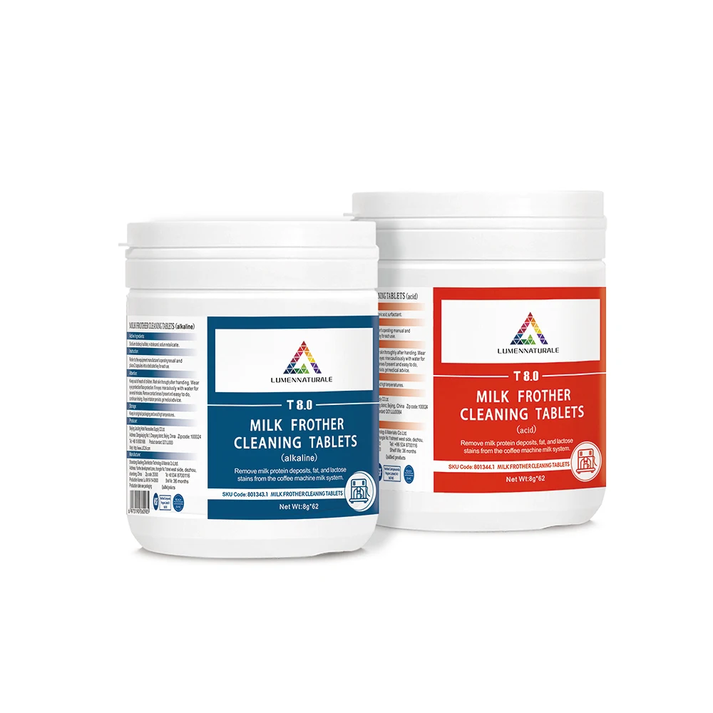 Wholesale Customization Coffee Machine Cleaner Acidic Formula Milk System Cleaning Tablets Remove Stains