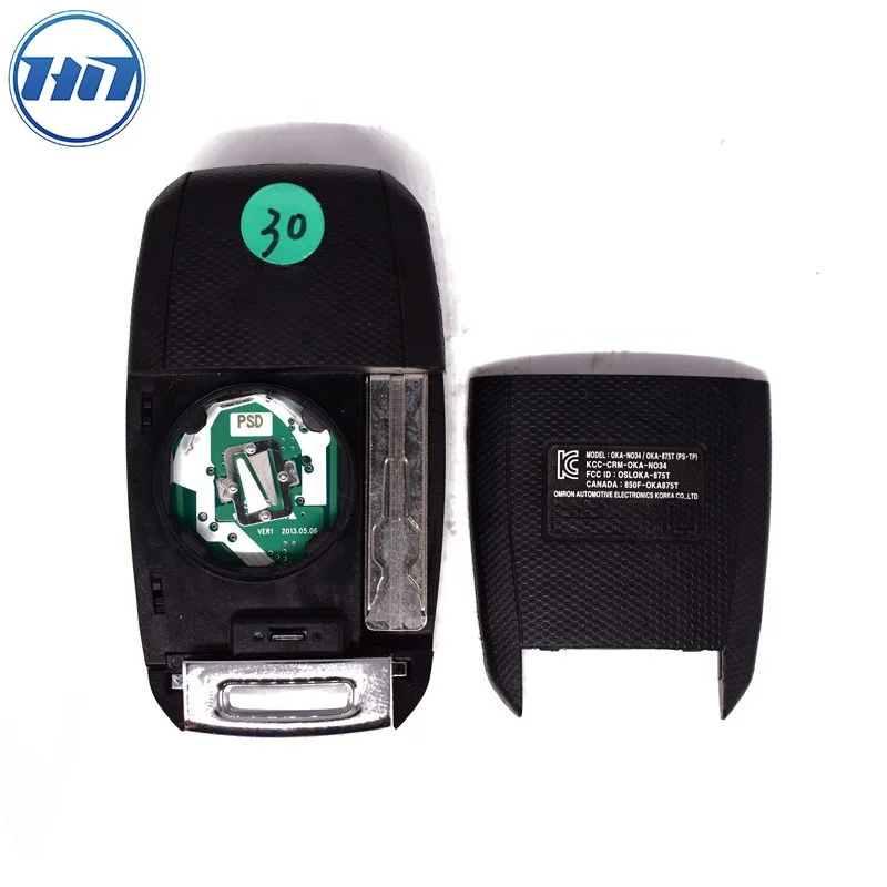 Genuine 3+1 Buttons Keyless Remote Entry Car Key Fob OSLOKA-875T FSK 433MHz 4D60 chip