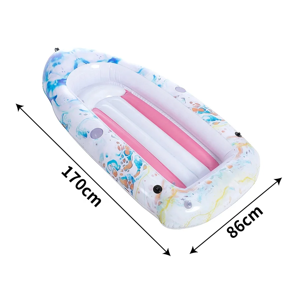 Summer Outdoor Children Boat Inflatable PVC Portable Raft Pool Floats For Summer Water Sports