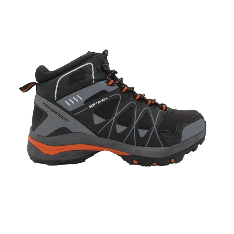 Professional Manufacturer Custom Logo Good Quality Mens No Slip Hiking Leather Shoes Safety