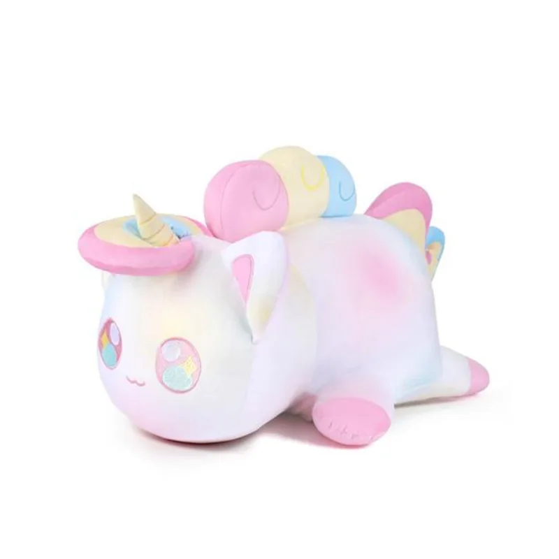 New CE Cute Kids Pink Customized Cat Stuffed Animal Toys Pillow