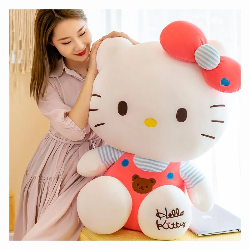 Manufacturer Wholesale Plushies Hello Cute Kitty Stuffed Animal Toys For Children