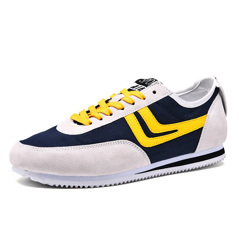 
New Model 715 Classic Style Yellow Pattern Fashion Men Shoes Casual 