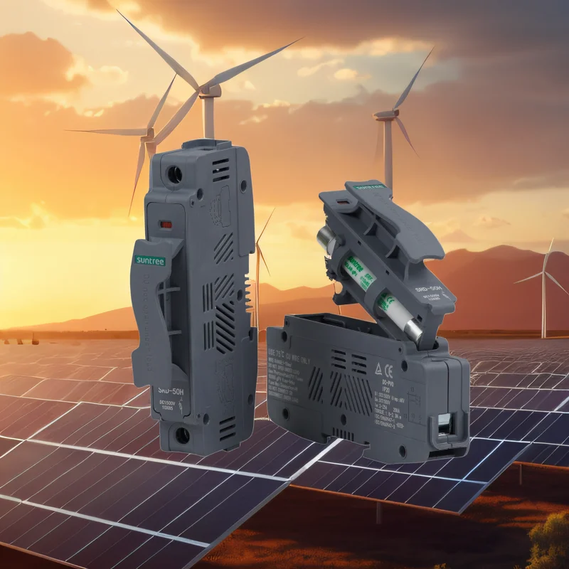Suntree DC 1000 В 1500 В 50amp 63 Amp CE ISO CCC IP65 лучшая цена микро мини держатель предохранителя для солнечного pv предохранителя