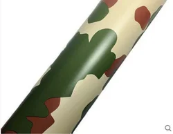 SHANLEY Forest Camouflage film Auto packaging vinyl waterproof self-adhesive PVC desert camouflage car sticker
