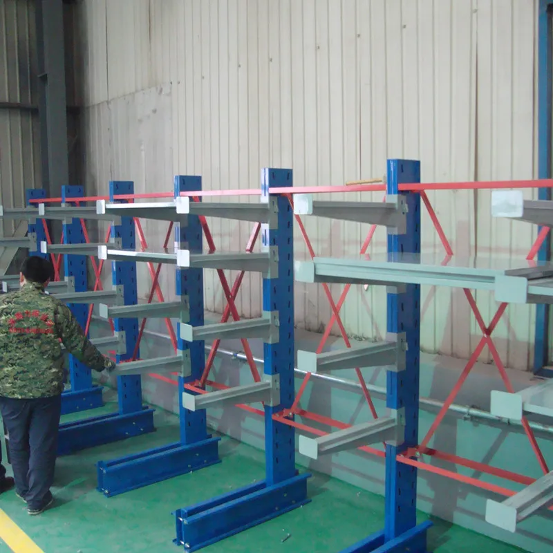 Powder Coated Heavy Duty Cantilever Rack Warehouse Storage