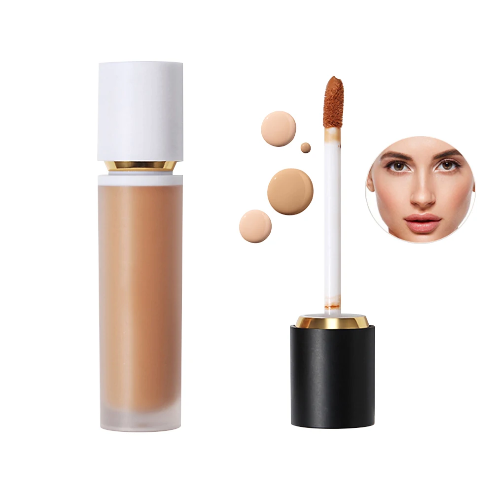 High Quality Vegan Liquid Concealer 18 Waterproof Colors Full Coverage HD Makeup Face Matte Lasting Light Private Label