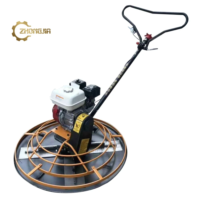 Hot Sales Concrete Power Trowel Hand Held Gasoline Power Finishing Trowel Machine