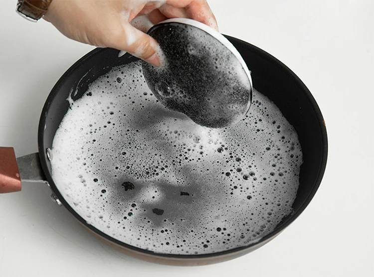 Amazon whosale Daily necessity recyclable reusable oil absorbing kitchen sponge for washing dishes