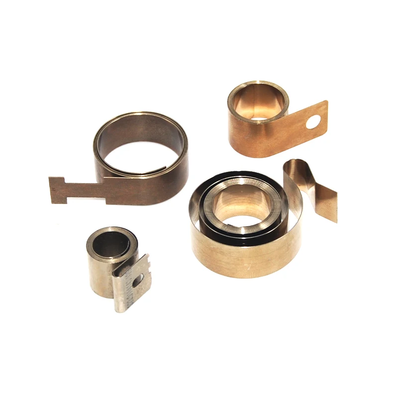 Large size springs for industrial equipment and medical devices Scroll Power wind up spring