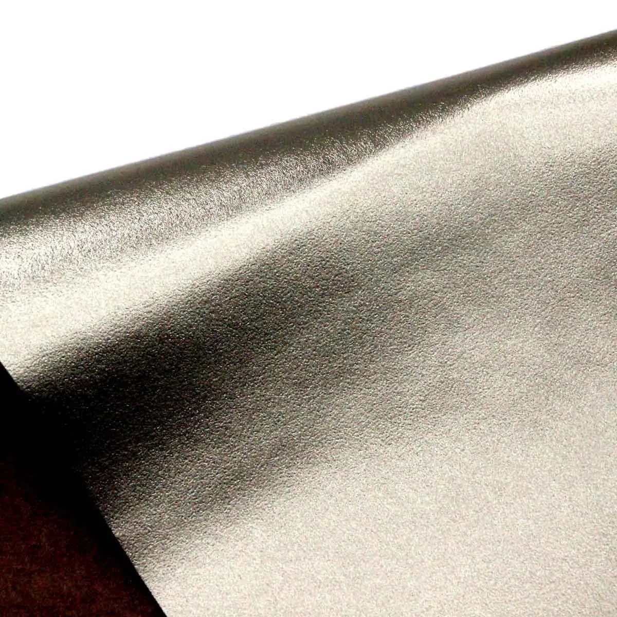 For Bags Shoes Eco Friendly and Free Sample Foiled Microfiber 0.7mm Pu Leather Shoes Bags Belt Decoration PE Film