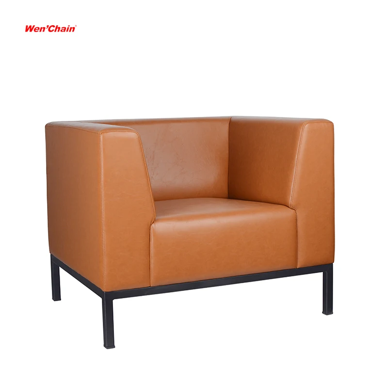 Foshan modern design furniture meeting 3 seater lobby sofa for office modern single office furniture sofa