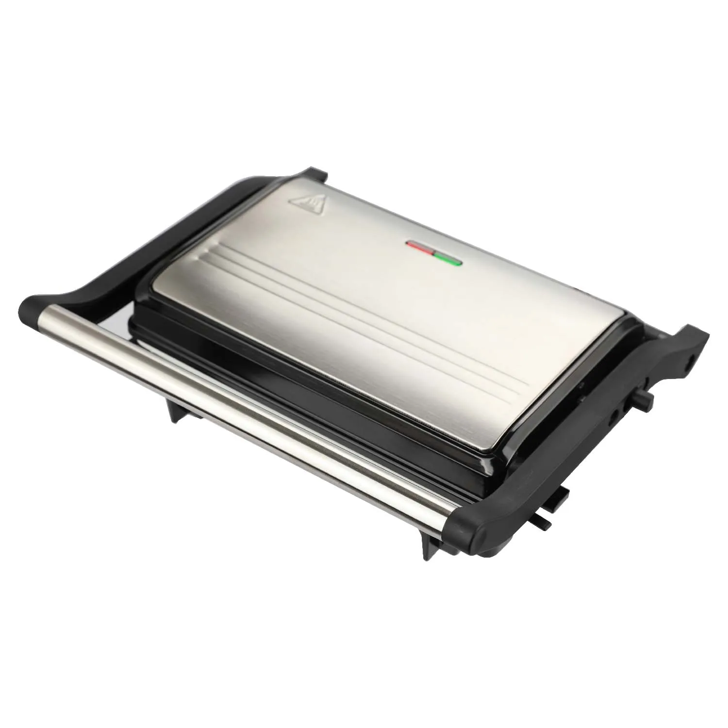 Smokeless Non Stick Electric Health Press Handle BBQ Steak Contact Grill Toaster