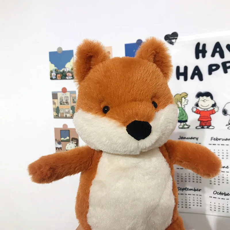 2023 новая милая кукла динозавр лиса плюшевая маленькое животное Плюшевая Кукла Детская мягкая игрушка