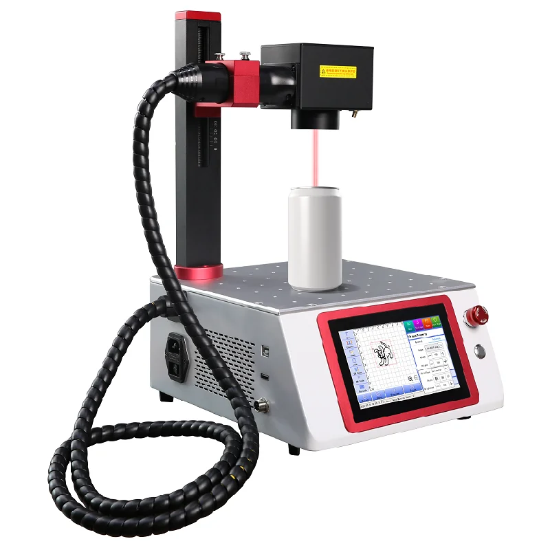 Handheld Laser Marking Machine Desktop Mini Fiber Laser Marker for Metal