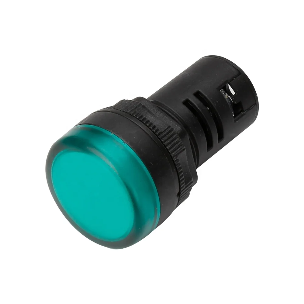 
 CHNT поставщик ND16-22DS/2 12V Зеленая лампа LED длительный срок службы сигнальная лампа световой индикатор  