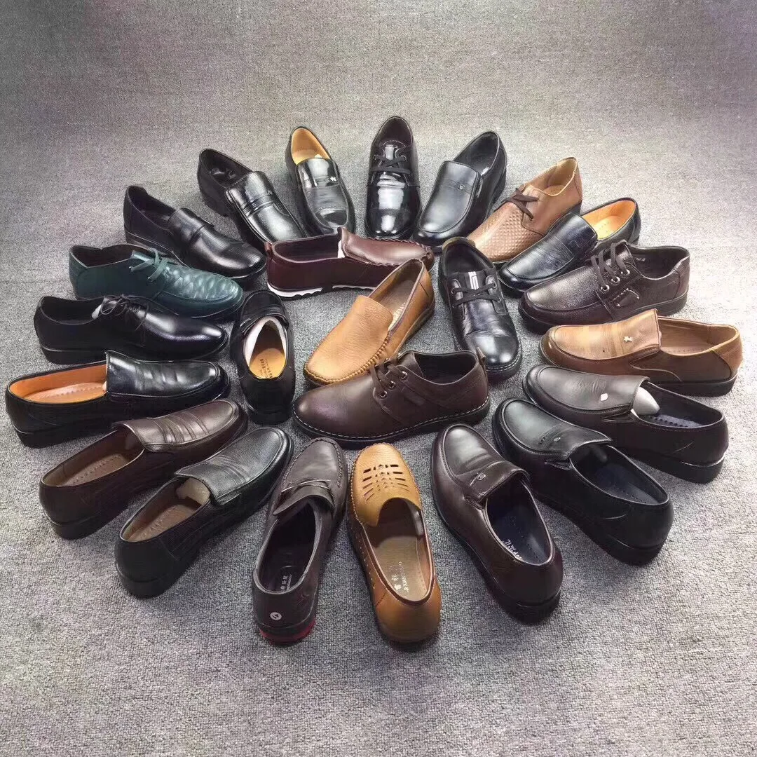 2021 Good Quality Chinese Factory Manufacturer Direct Supply Men Black Casual Leather Boot Shoes