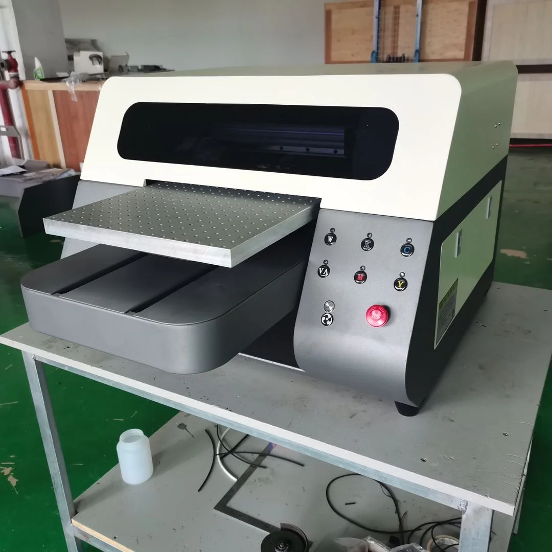 Automatic Cheap Price High Quality Uv DTG DTF Flatbed Printer A3 Uv Printer With Vanish printing