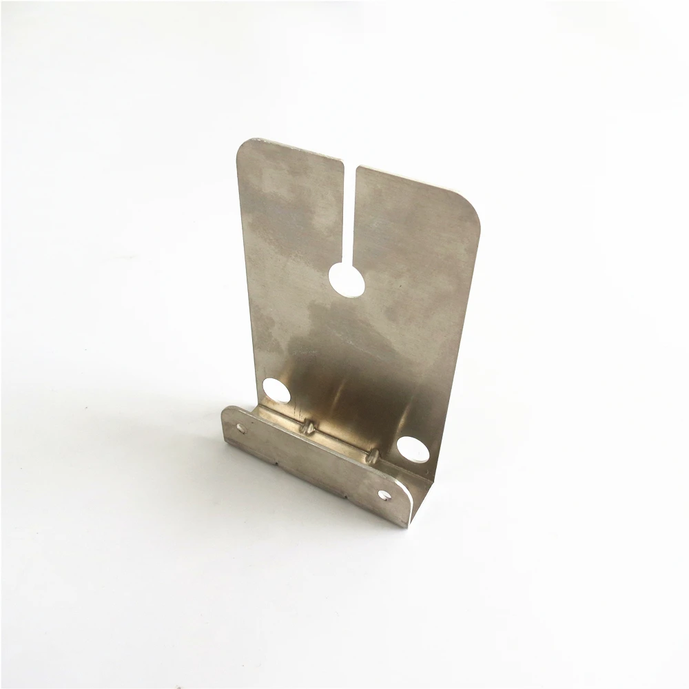 OEM Заводская штамповка тусклый полированный черный алюминиевый кронштейн с порошковым покрытием для интернет-устройств нержавеющая сталь одиночная конструкция