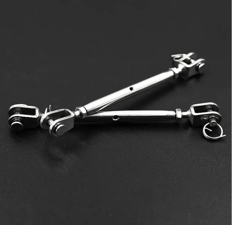 Stainless Steel M5 M6 M8  Closed Body Jaw Turnbuckle Rigging Bottle Screw