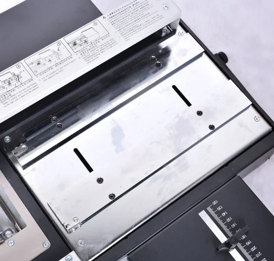 SG-40A desktop glue binder A4 size manual hot melt glue book binding machine