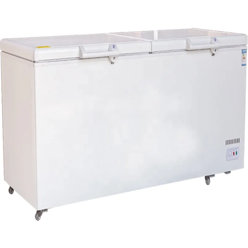 Factory direct sales gelato horizontal freezer large capacity deep freezer Single temperature freezer