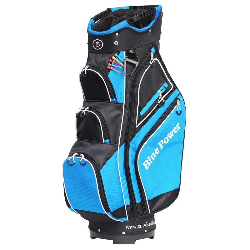 Premium Golf Cart Bag with 14 Way Organizer Divider Top High Quality Lightweight Construction with 2 Additional Side Pockets