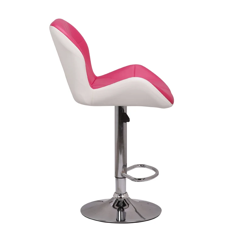 Custom Modern Bar Front Desk Bar Swivel Chair Leather Rotary Lift Adjustment Stool Bar Chairs
