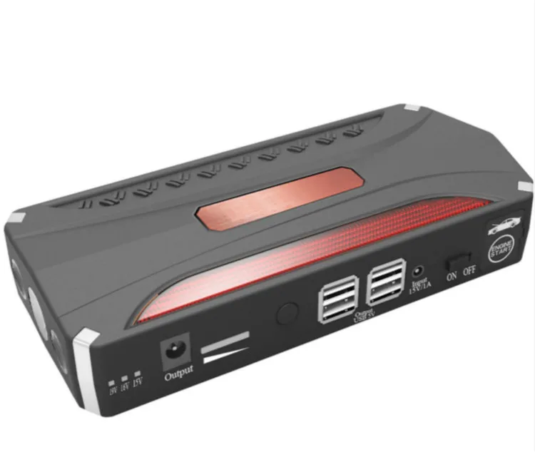 EVITEK 12v 12V Starting Device Car Jump Starter Battery Power Bank Auto Car Emergency Tool Jumper Starter 165*79*40mm Usb 3-4H